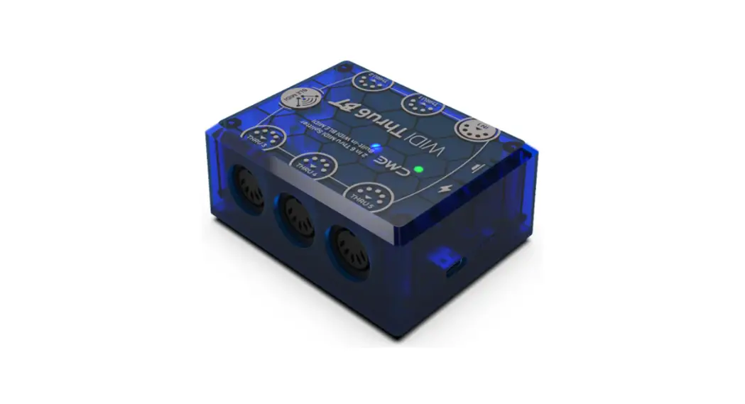 Cme Widi Thru6 Bt 2 In 6 Out Midi Thru Or Split With Integrated Widi User Manual