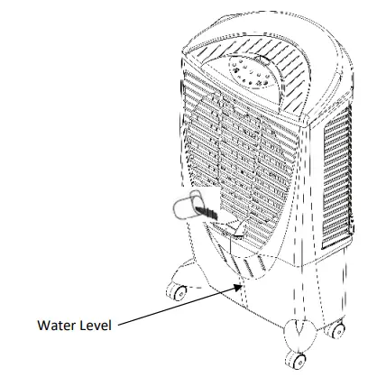Intertek Bonaire Durango 3100 Portable Evaporative Cooler-grounded outlet