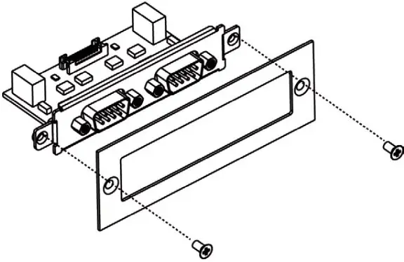 Insert the I/O board