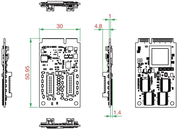 Mainboard Dimensions