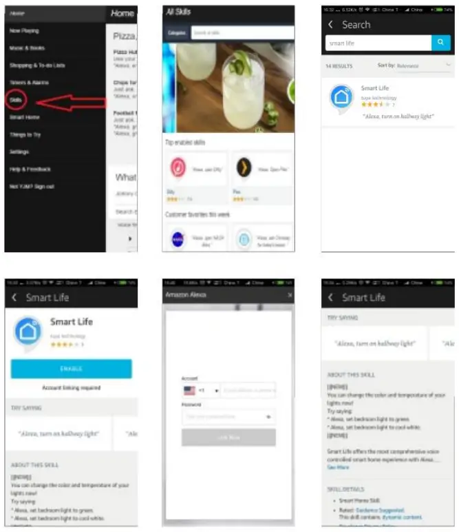 MOES WB-HA-E27 Works with Alexa Light Bulb Adapter Lamp Holder - fig 4