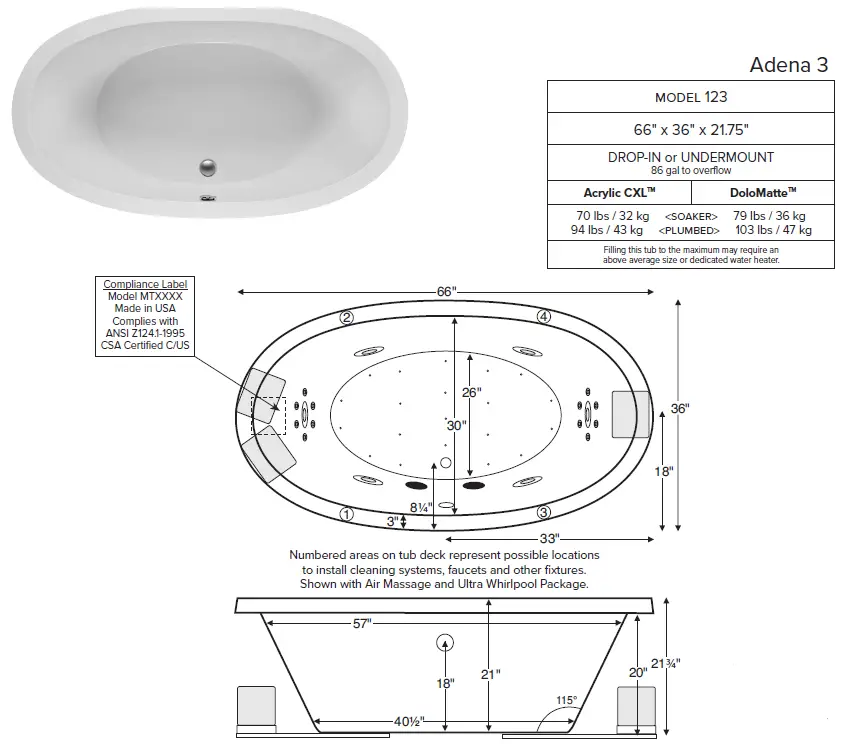 mti-M123DM-Walk-In-Clawfoot-Bathtubs-FIG-1