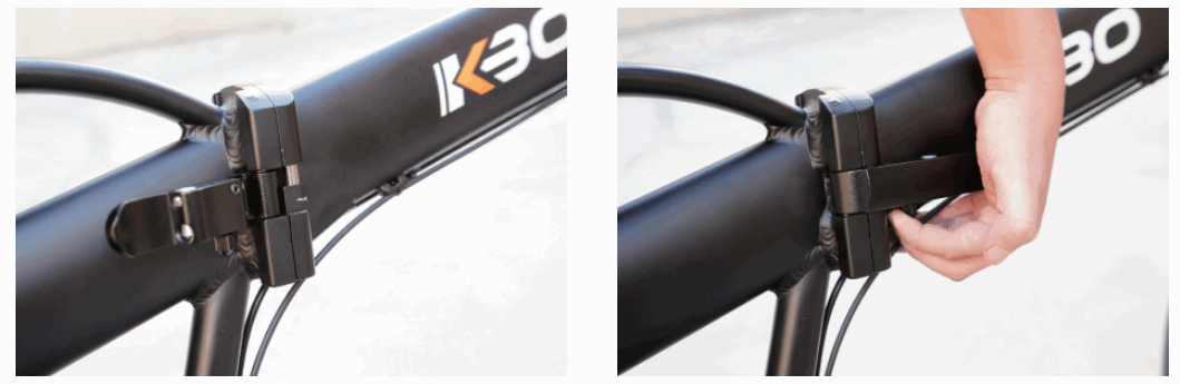 KBO Flip Folding Electric Bike - fig 1