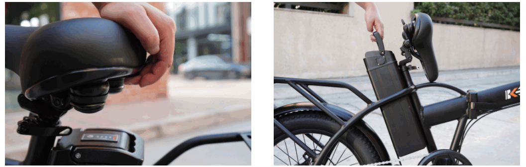 KBO Flip Folding Electric Bike - fig 4