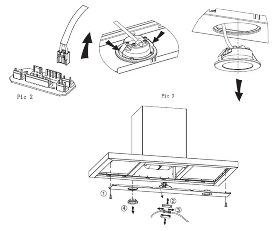 HEINNER HDCH-660TSS Decorative Cooker Hood - Figure 13