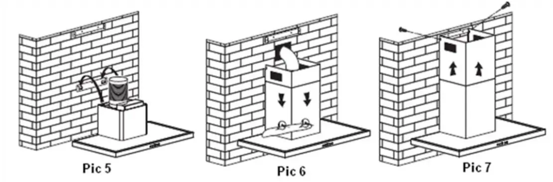 HEINNER HDCH-660TSS Decorative Cooker Hood - Figure 7