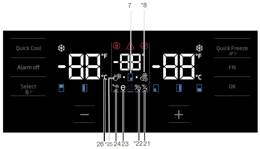 beko GN141632ZXBRN Fridge Freezer - Operating the product 2