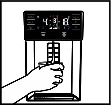 beko GN141632ZXBRN Fridge Freezer - Operating the product 7