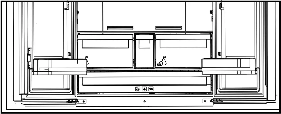 beko GN141632ZXBRN Fridge Freezer - Operating the product 9