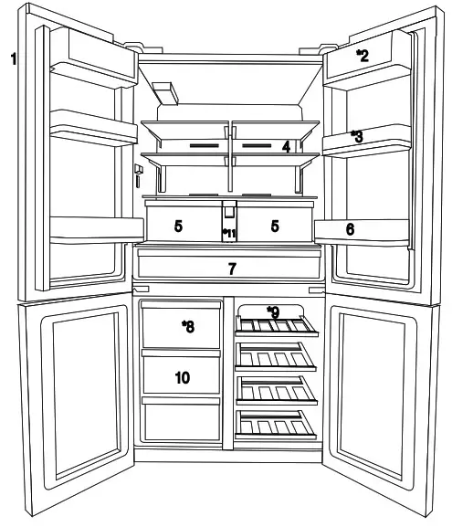 beko GN141632ZXBRN Fridge Freezer - Your Refrigerator 2