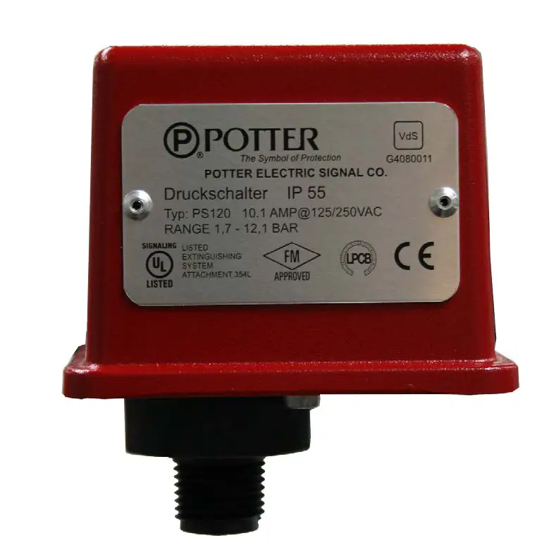 POTTER-PS120-(VdS)-Supervisory-Pressure-Switch-product-image