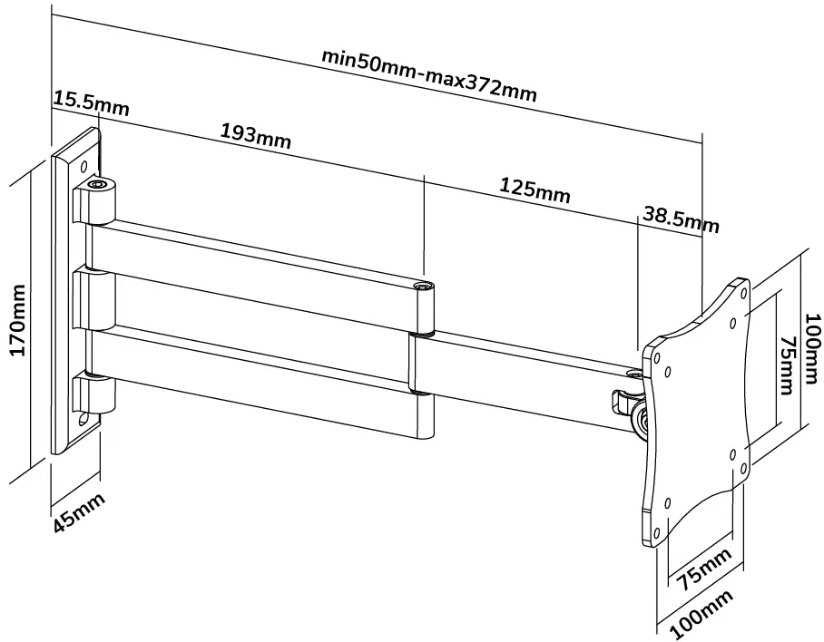 Neomounts-FPMA-W830-TV-Wall-Mount-fig-1