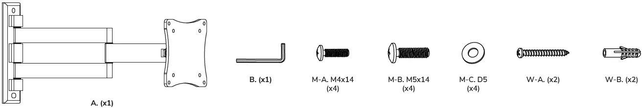 Neomounts-FPMA-W830-TV-Wall-Mount-fig-3
