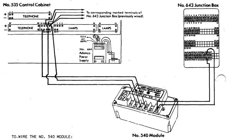 ADEMCO 540 Isolating Relay Module For Fire Mini Modularm - fig 1