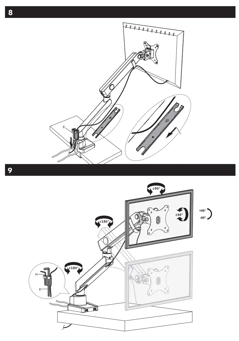 AlzaErgo APW-EGARS65BU ErgoArm S65B Essential USB Monitor Arm - Figure 5