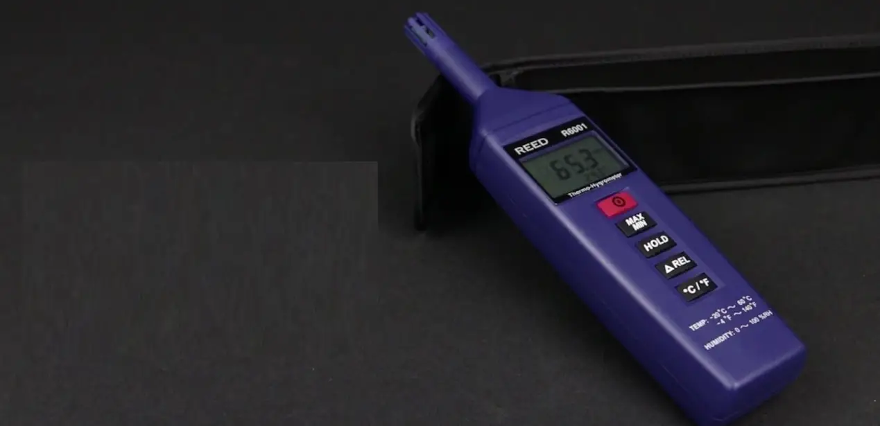 Reed Instruments R1610 Smart Series Thermo Hygrometer Instruction Manual