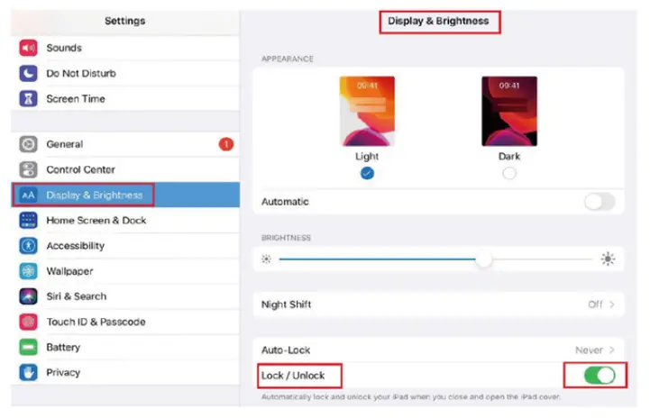 How to get Auto-Wake/Sleep function worked?