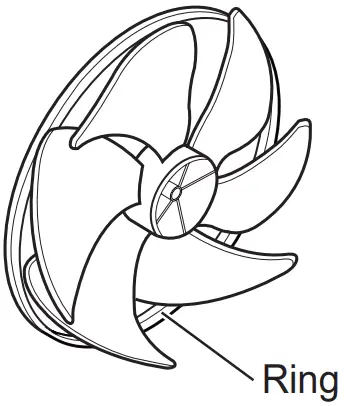 LG LW8023HRSM Window Air Conditioner - Slinger Fan