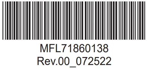 LG LW8023HRSM Window Air Conditioner - ber code