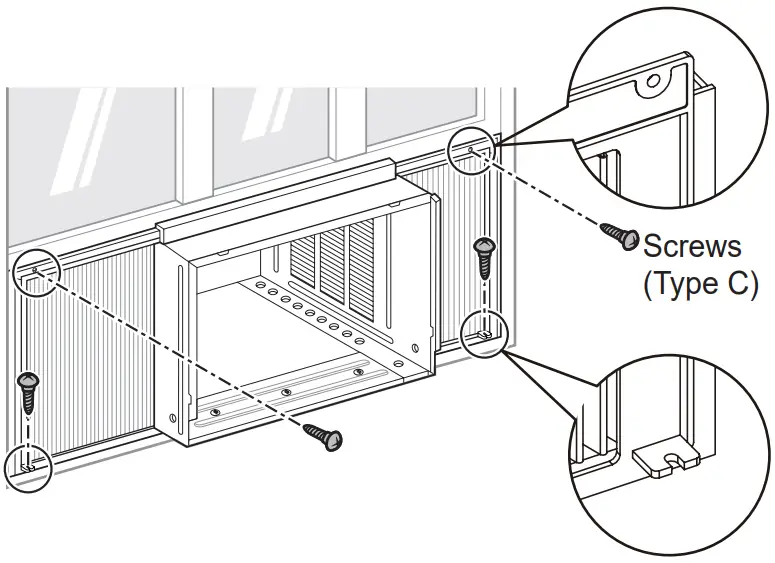LG LW8023HRSM Window Air Conditioner - figure below