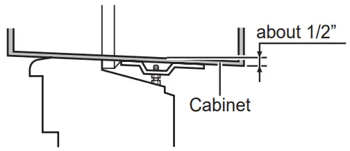 LG LW8023HRSM Window Air Conditioner - slight tilt