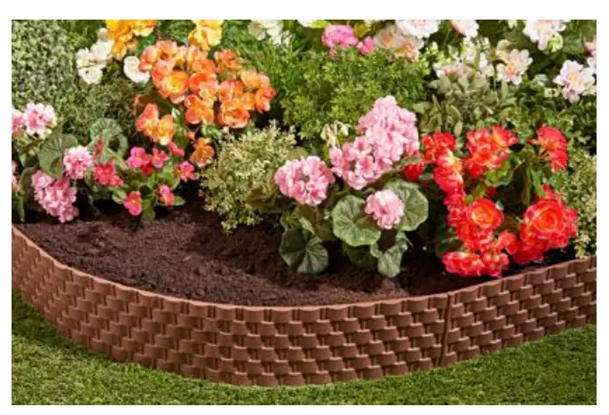 GAINSBOROUGH L138i Pk4 Rattan Lawn Edging