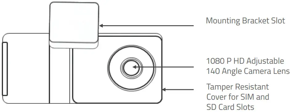 KONEXIAL MY20 Dash Cam - Camera 1
