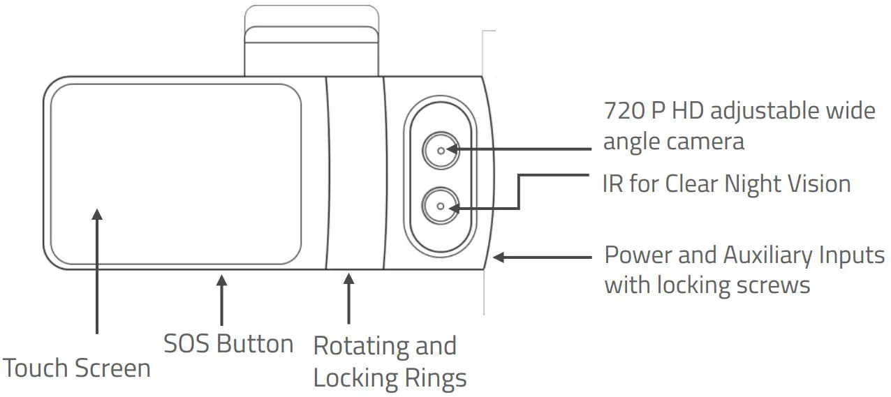 KONEXIAL MY20 Dash Cam - Camera 2