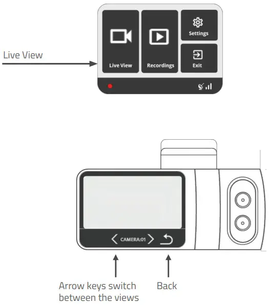 KONEXIAL MY20 Dash Cam - View Live Video
