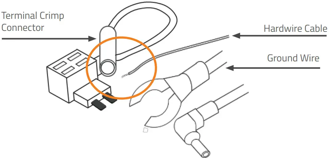 KONEXIAL MY20 Dash Cam - secure wire