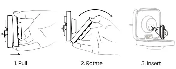 Ultraloq U-Bolt Pro V2.4 Installation Guide - Emergency Key Override