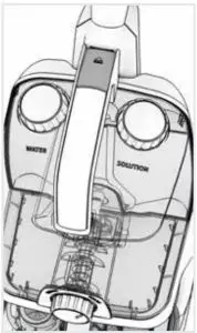 Filling the Clean Water/Solution Tank
