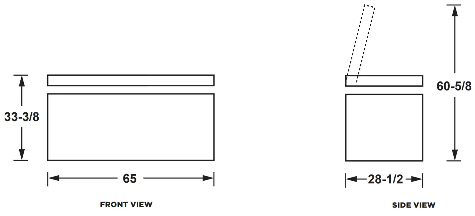 GE 15.6 Cu. Ft. Manual Defrost Chest Freezer