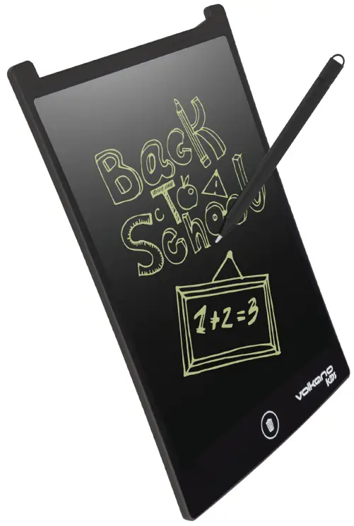 volkano VK-850-BK Mini Artists Writing and Drawing Board with Stylus