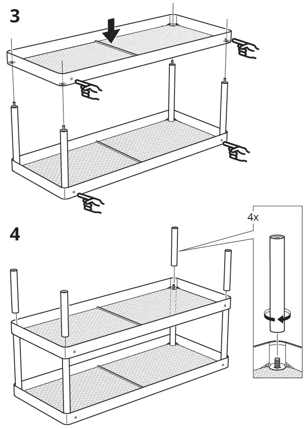 IKEA MACKAPÄR Shoe Rack installation-3