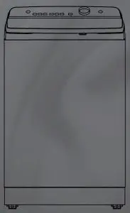 Haier HWT10AN1 10kg Top Load Washing Machine