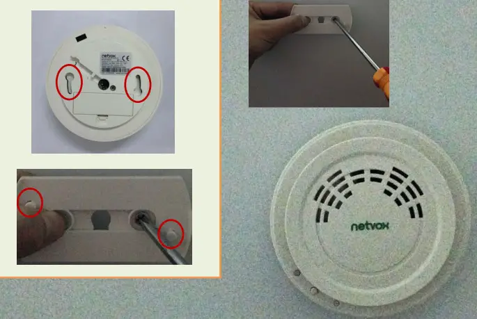 netvox Wireless Smoke Detector RA02A-Installation