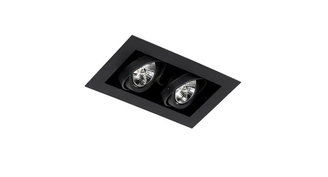 Qazqa Ar70 70 Dl Oneon Trimless 2 Light Adjustable Instruction Manual