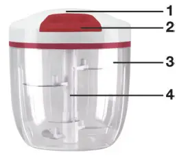 beper Manual Cord Chopper C107UTT002