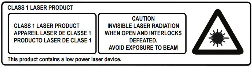 Studebaker SB3705 Personal CD Player Owner's Manual - CLASS 1 LASER PRODUCT icon