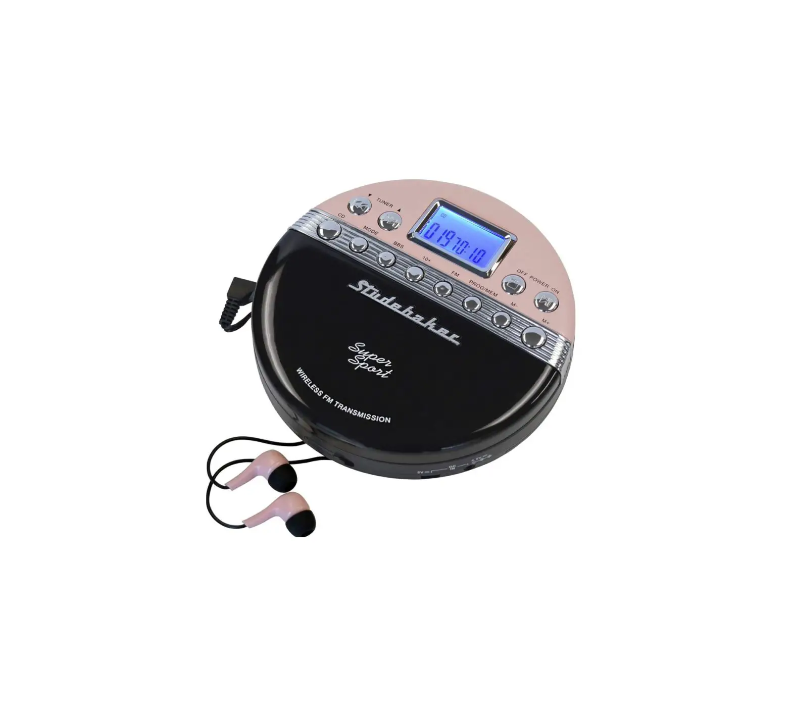 Studebaker Sb3705 Personal Cd Player Owner's Manual