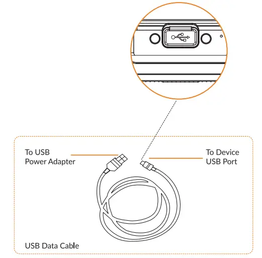 TELOX TE620 Smart LTE Handheld - CHARGING