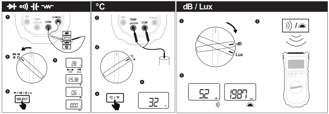 MASTECH MS8229 Digital Multimeter - Overview 2