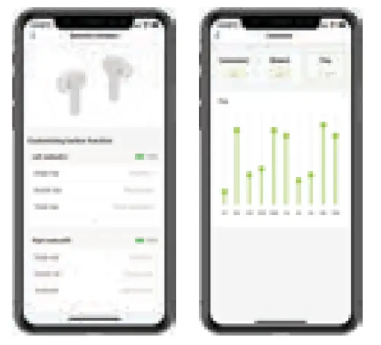 BOOMPODS BTWSWH Bassline Compact True Wireless Earbuds - Battery