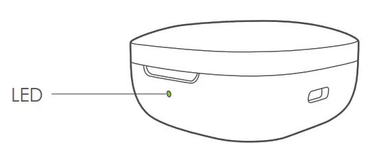 BOOMPODS BTWSWH Bassline Compact True Wireless Earbuds - Check case