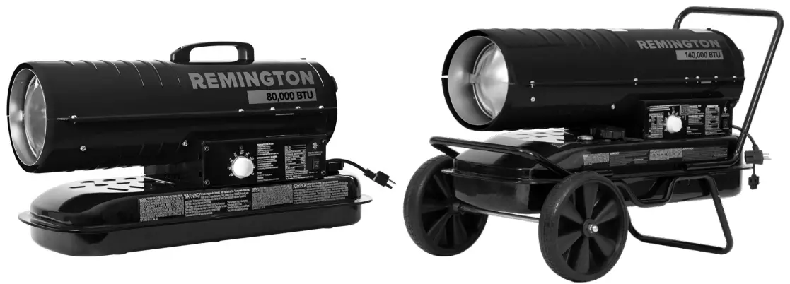 REMINGTON REM 45 KFA B Kerosene Forced Air Heater