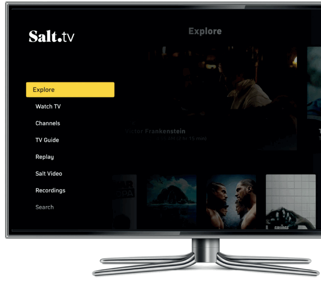 Salt tv Apple TV App - Salt TV presentation