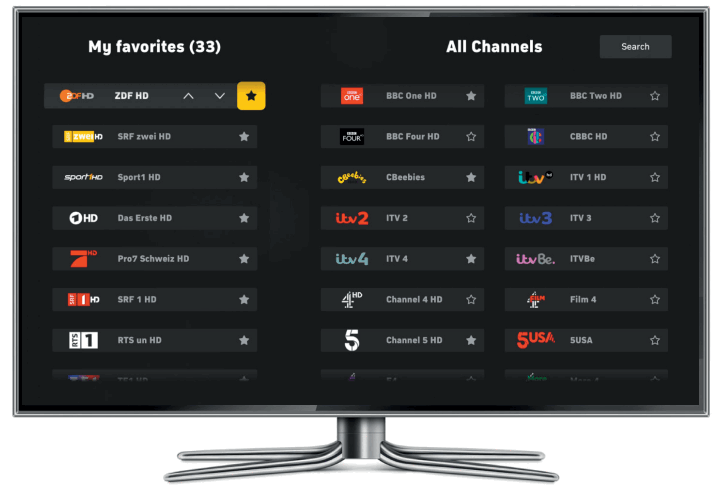 Salt tv Apple TV App - channels