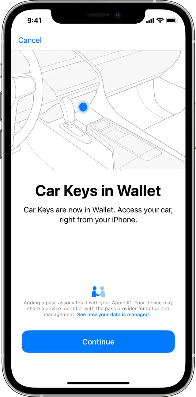 Car Keys in Wallet
