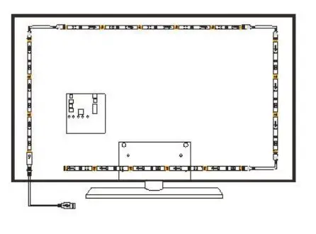 Shenzhen Bason Electronics Technology E114B LED Strip Light Instruction Manual - Installation light